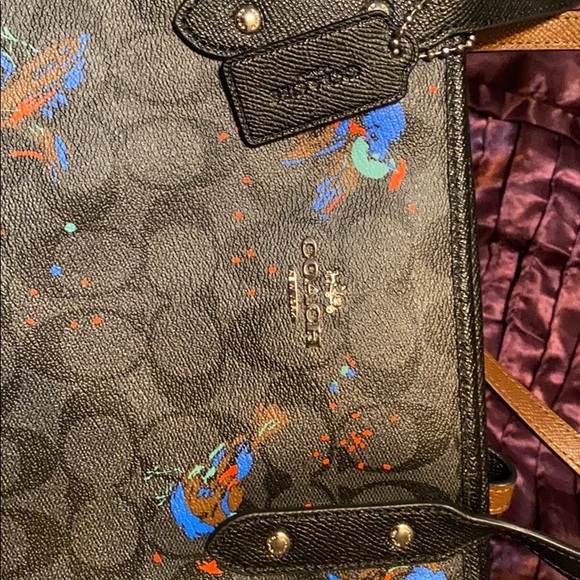Authentic Coach Bag: Signature Bird City Zip Tote - Picture 10 of 11